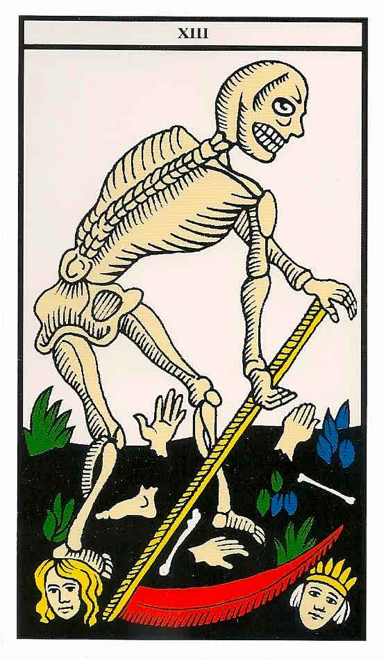 La Muerte - Tarot de Marsella