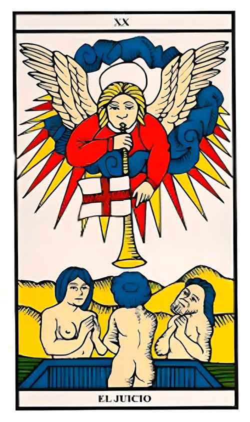 El Juicio - Tarot de Marsella