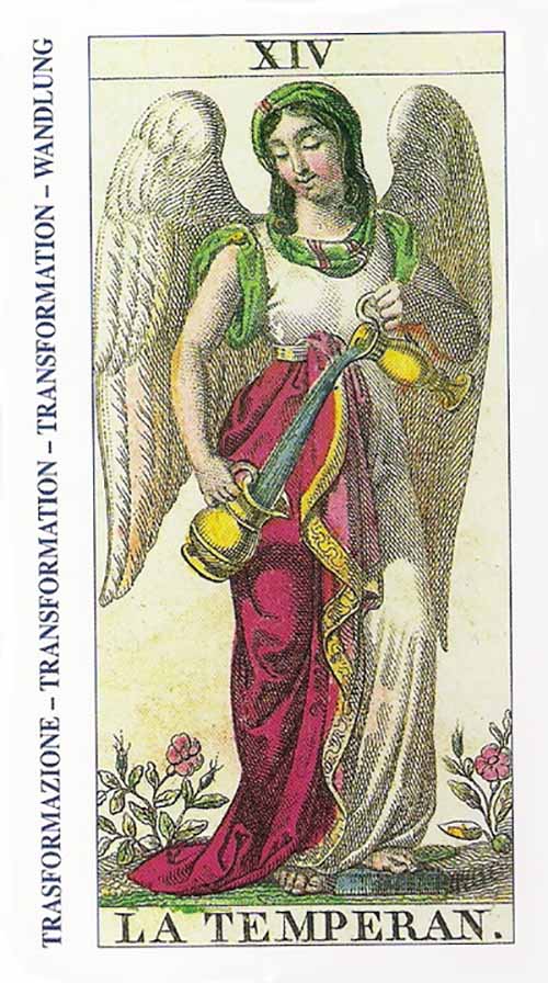 templanza tarot significado